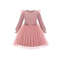 Arshiner Toddler Girls Tulle Dresses with Bow