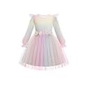 Arshiner Toddler Girls Tulle Dresses with Bow
