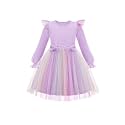 Arshiner Toddler Girls Tulle Dresses with Bow