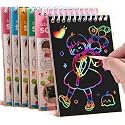Kids Stationery Notebook, Sketch, Scratch Paper, Drawing Note Book, Ideal for School, Art Projects, and Creative Fun Pack of 6