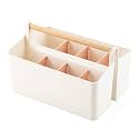 Art Supply Caddy Organizer with Handle,Teacher Tool Storage with Divider
