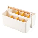 Art Supply Caddy Organizer with Handle,Teacher Tool Storage with Divider