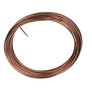 art ifact 10 meters enameled copper wire of 18 gauge - 999 pure copper wire - winding - magnetic wire 12mm diameter