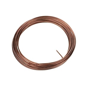 art ifact 50 meters enameled copper wire of 23 gauge - 999 pure copper wire on spool- winding wire - magnetic wire 23 gauge 061 mm diameter