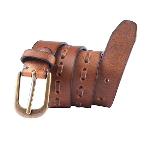 genuine leather belt for kids blackbrown colour belt with metal buckle fancy belt for formal casual amp jeans wear waist 20-24-28-30 inch 357911 yrs
