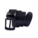 Genuine Leather Belt for Kids, Black/Brown Colour, Belt with Metal Buckle, Fancy Belt for Formal, Casual &amp; Jeans Wear, Waist 20-24-28-30 Inch 3|5|7|9|11 Yrs