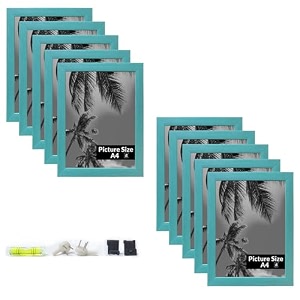 art street a4 size certificate document photo frames set of 10 for home decoration living room office decoration green size 834 x 1234