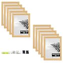 Art Street A4 Size Certificate, Document Photo frames Set Of 10 For Home Decoration, Living Room, Office Decoration (Size: 8x12 Inch)