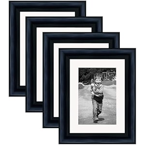art street set of 4 individual couple photo framewall hanging for home dcor - pink 6x8 inch