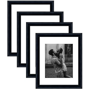 art street premium photo frame for living room classic aesthetic design photo frames for photograph art work kids room set of 4 11x14 inch black