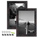 Art Street Synthetic Wooden Set of 4 Individual Couple Rectangular Photo Frame/Wall Hanging for Home Décor - (White, 8x8 Inch)