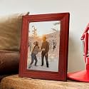 Art Street Synthetic Brown Wall/Table Photo Frame (Picture Size 6 inches X 8 inches, Matted to 4 x 6 inches)