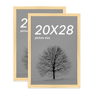 art street synthetic document large size wall photo frame set of 2 big frames for wall artwork certificates picture amp photographs home decor 20x28 inch beige