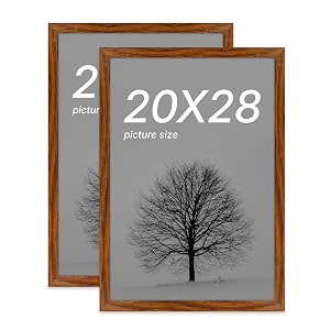 art street synthetic document large size wall photo frame set of 2 big frames for wall artwork certificates picture amp photographs home decor 20x28 inch brown