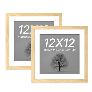 art street synthetic document large size wall photo frame set of 2 big frames for wall artwork certificates picture amp photographs home decor 12x12 inch matted to 8x8 inch beige