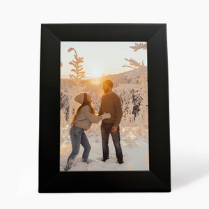 art street wood table photo frame