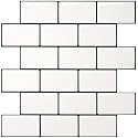 Art3d 10-Pack Subway Tiles Peel and Stick Backsplash, White, 12 x 12 Inch