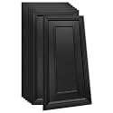 Art3d 12 Pack PVC Ceiling Tiles, 24x48 Inches Glup Up Decorative Ceiling Tiles for Home, Gym and Office, Covering 96 Sq.,ft., Rectangular Black