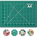 ArtBee A4 Cutting Mat Double Sided 5-Ply Craft Cutting Board for Sewing Crafts Hobby Fabric Precision Scrapbooking Project 9" x 12"
