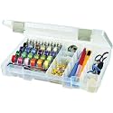 ArtBin 6911AB Sew-Lutions Bobbin/Supply Box Sewing Organizer, [1] Plastic Storage Case, Clear (Pack of 6)
