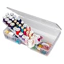 ArtBin Sew-Lutions Sewing Supply System with Thread Spool Tray, Clear