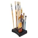ArtBin Brush Drying Rack and Organizer Set, 2-Piece Kit, Black