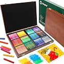 Artecho Oil Pastels Set of 72 Colors Wooden Box (10 x 70 mm)