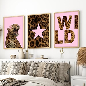 ARTELLY Girls Baddies Aesthetic Wall Frames for