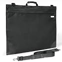 Arteza Art Portfolio Case, 20 x 26 inches, Black, Large Soft Art Storage Folder for Artwork Organization