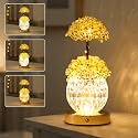 Artificial Baby's Breath Flower Lamp Night Light for Bedroom Bar Coffee Shop Wedding Decor, Gifts for Women Mom Daughter Grandma Aunt Girlfriend Friend Birthday Christmas Valentines Mothers Day