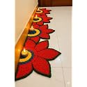 Artificial Flower Wedding Haldi Platter Decoration Petal
