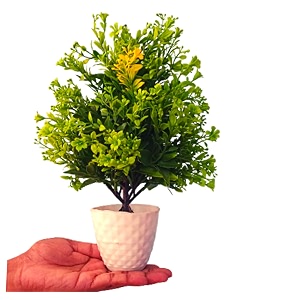 Artificial Flowers for Decoration with Pot Combo