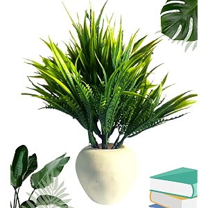 Artificial Green Plants for Decoration with Pot