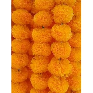 Artificial Marigold Flower Garland for Decoration