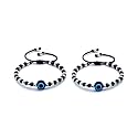 ARTIFICIAL TREE Jewellery Evil Eye Black Thread Nazariya Bracelet | Nazar Battu | Adjustable for Baby Boys & Girls (Newborn to 6 Years) | Protective & Stylish Accessory (AT KIDS 014)