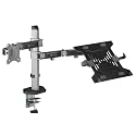 Artikel Laptop+Monitor Desk Mount | VESA Mount with C Clamp &amp; Grommet Mounting Base | Suitable for up to Monitor of 32 inches Screen Size | Table Mounted Space Grey