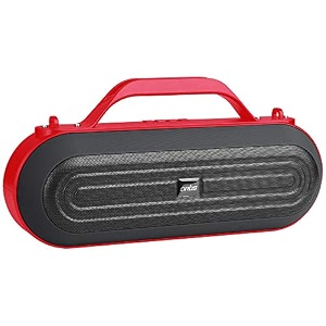artis bt09 12 watt 20 channel wireless bluetooth portable speaker red