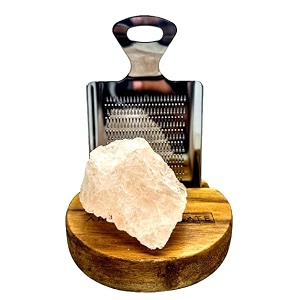 himalayan pink salt amp grater set