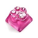 Artisan Resin Keycap Cute Paw Cat - 1U OEM Profile Aesthetic Keycap