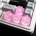 Artisan Resin Keycap Cute Paw Cat - 1U OEM Profile Aesthetic Keycap