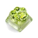 Artisan Resin Keycap Cute Paw Cat - 1U OEM Profile Aesthetic Keycap
