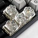 Artisan Resin Keycap Cute Paw Cat - 1U OEM Profile Aesthetic Keycap
