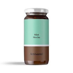 artisante mint mocha powderluxury artisanal blend of cocoacoffee and mint180 g