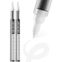 ARTISTRO White Acrylic Paint Markers - Brush Tip - Set of 2
