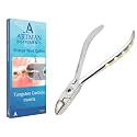 Artman Instruments Braces Wire Cutter – Orthodontic Dental Tool Pliers with Tungsten Carbide Inserts, Gold-Plated Handle, Autoclavable, Durable Cutting Edge