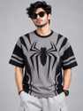 ARTME Men Graphic Print Round Neck Polyester