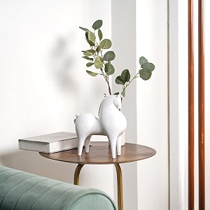 the artment your artistic apartment curvatura equestrian horse accent showpiece home dcor for living room bedroom - ideal gift office desk accent artisan crafted table top artifacts