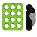 ARTO 12 Cavity Silicone Meatball Maker & Kofta Mold - Non Stick Heat Resistant Tikki Laddu Cutlet Ball Shaper Kitchen Gadget for Homemade Snacks, Energy Balls, Manchurian & Baking (Multicolor)