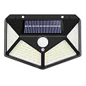 Arto Bright Outdoor Security Lights with Motion Sensor Solar Powered Wireless Waterproof Night Spotlight for Outdoor/Garden Wall, Solar Lights for Home (100 LED) (Pack of 1)