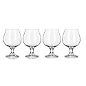 Artone Classic Brandy Glasses Set of 4 | Red & White Wine Glass, Clear, 260 ML (4)